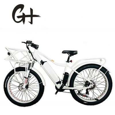 26&quot; 4.0 Big Snow Fat Tire Elektrofahrrad mit Scheibenbremse und 1000W 48V 17AH Hinter BaFang Motor