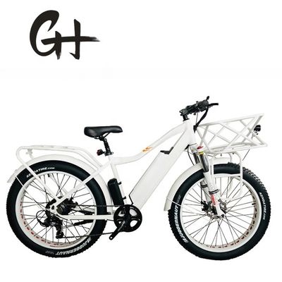 26&quot; 4.0 Big Snow Fat Tire Elektrofahrrad mit Scheibenbremse und 1000W 48V 17AH Hinter BaFang Motor