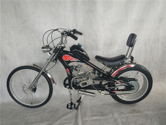 80cc Zwei-Takt-Gas-Kit Motorrad Hubschrauber Fahrrad Max. Geschwindigkeit 40km/h für Erwachsene Fahrer