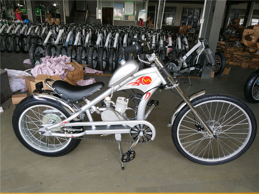 80cc Zwei-Takt-Gas-Kit Motorrad Hubschrauber Fahrrad Max. Geschwindigkeit 40km/h für Erwachsene Fahrer
