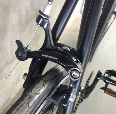 Festgetriebe 700C EN15194 OEM Farbenprächtiges Logo CE 43MM Tiefe V-Ring Einzelgeschwindigkeitsradrad