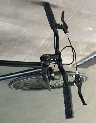 Festgetriebe 700C EN15194 OEM Farbenprächtiges Logo CE 43MM Tiefe V-Ring Einzelgeschwindigkeitsradrad