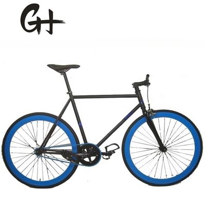 Fork Material Stahl 700C Hi-Ten Frame OEM CE Einfachgeschwindigkeit Flip-Flop Hub Festgetriebe Fahrrad