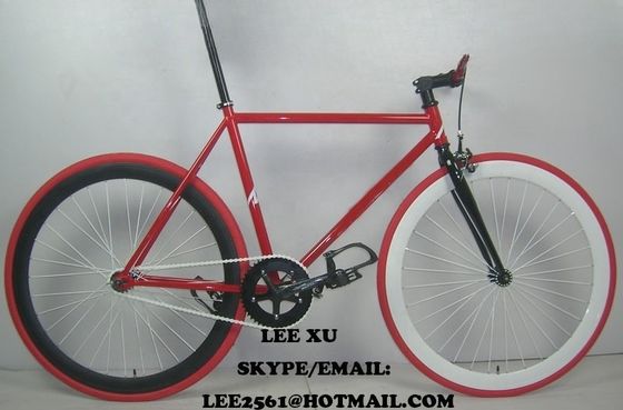 Fork Material Stahl 700C Hi-Ten Frame OEM CE Einfachgeschwindigkeit Flip-Flop Hub Festgetriebe Fahrrad
