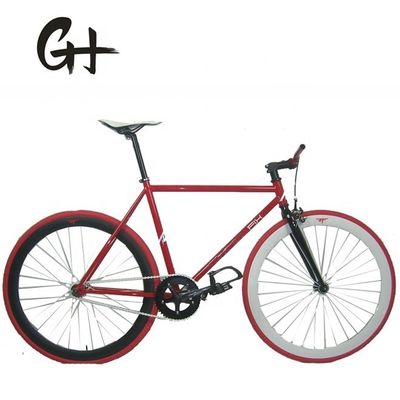 Fork Material Stahl 700C Hi-Ten Frame OEM CE Einfachgeschwindigkeit Flip-Flop Hub Festgetriebe Fahrrad