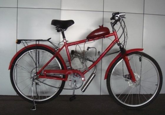 Elektro Beach Cruiser Fahrrad mit 50cc Motor 2015 Modell Stahlrahmen Elektro inklusive