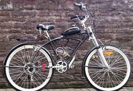 Elektro Beach Cruiser Fahrrad mit 50cc Motor 2015 Modell Stahlrahmen Elektro inklusive