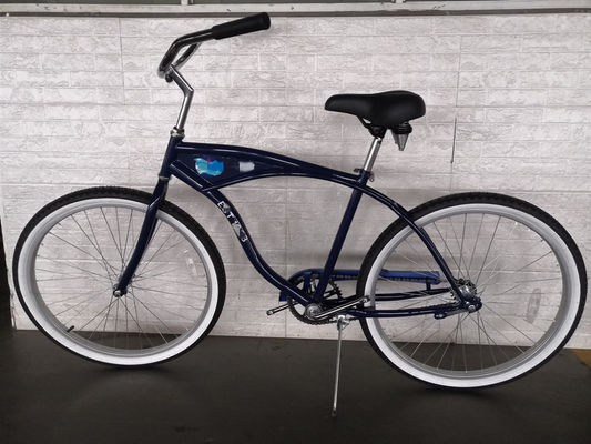 Große Logo Erwachsene 26 Zoll Single Speed Beach Cruiser Fahrrad mit Front Carrier Option