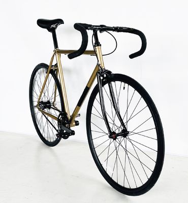 Aluminiumlegierte Felge 80MM 700C Lugged Frame CR-MO 4310 Stahl SRAM 2S Fahrrad mit Stahlgabel