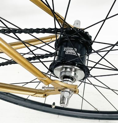 Aluminiumlegierte Felge 80MM 700C Lugged Frame CR-MO 4310 Stahl SRAM 2S Fahrrad mit Stahlgabel