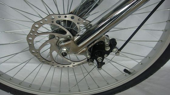 Chopper Bike Schwarz Low Rider Fashion Bike mit F-Disc Brake R V-Bremstechnologie