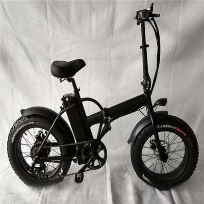 16.7 Ah Batteriekapazität 48V500W12AH 20&quot;x4.0 Fettreifen Klappfahrrad Elektrofahrrad