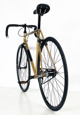 OEM Farbe 700C Lugged Frame Fixie Gear Fahrrad mit Aluminiumteilen und Stahlrahmen