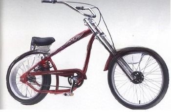 Stahlrahmen GHAO Chopper Bike Beach Cruiser Fahrrad nicht faltbares Modell Option