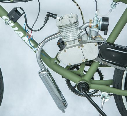 Verbessern Sie die Leistung Ihres Fahrrads mit 80cc Gasöl-Motor-Kit-Tank und Rahmen