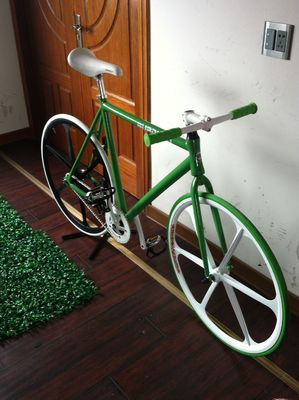 Custom Farbe Festgetriebe Fahrrad mit Aluminiumlegierung Rahmen und Magnesiumlegierung Teny Wheel