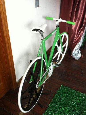 Custom Farbe Festgetriebe Fahrrad mit Aluminiumlegierung Rahmen und Magnesiumlegierung Teny Wheel