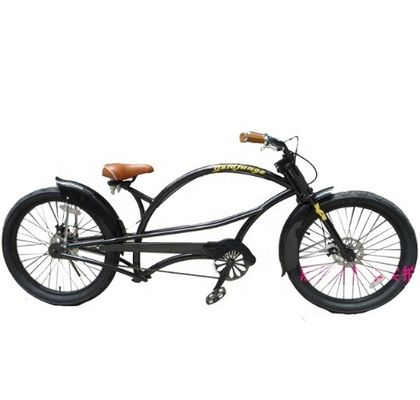 Aluminiumfelge 24&quot;x3.0 CE amerikanische lange Hi-Ten Stahlrahmen Chopper Beach Cruiser Fahrrad