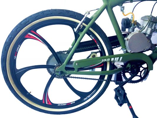 80CC Gasrad Motorisiertes Fahrrad Hubschrauber Gabel 40-60km/h Max. Geschwindigkeit 2-Takt oder 4-Takt