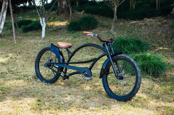 Aluminiumfelge 24&quot;x3.0 CE amerikanische lange Hi-Ten Stahlrahmen Chopper Beach Cruiser Fahrrad