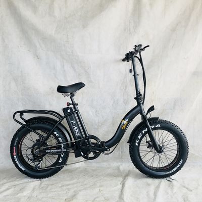 Faltbares 20-Zoll-Elektrofahrrad mit 48V 500W 750W 1000W-Motoren und schrittweisen Design