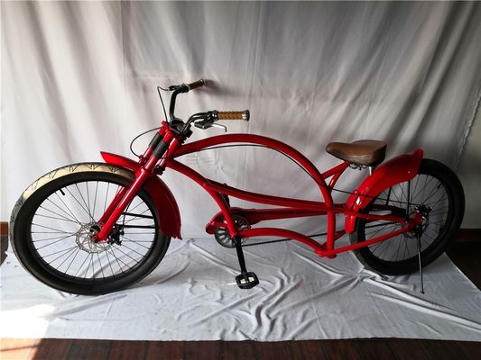Fettreifen 26&quot; Beach Cruiser Bike mit Stahlrahmen und Scheibenbremstechnologie