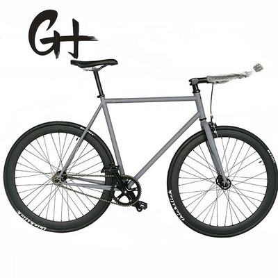 700C Doppelwand 45MM Aluminiumfelg Dickslick WTB Glatte Reifen Lager BB Set OEM Einzelschnelligkeit Fixie Gear Fahrrad