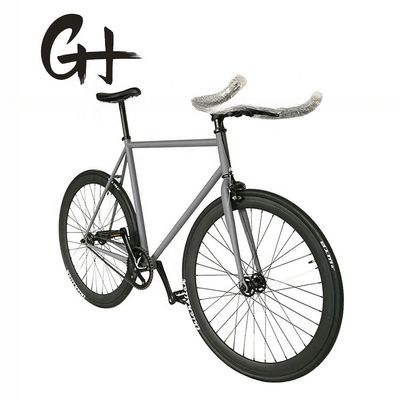 700C Doppelwand 45MM Aluminiumfelg Dickslick WTB Glatte Reifen Lager BB Set OEM Einzelschnelligkeit Fixie Gear Fahrrad