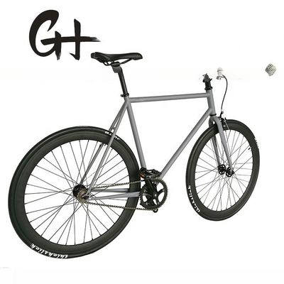 700C Doppelwand 45MM Aluminiumfelg Dickslick WTB Glatte Reifen Lager BB Set OEM Einzelschnelligkeit Fixie Gear Fahrrad