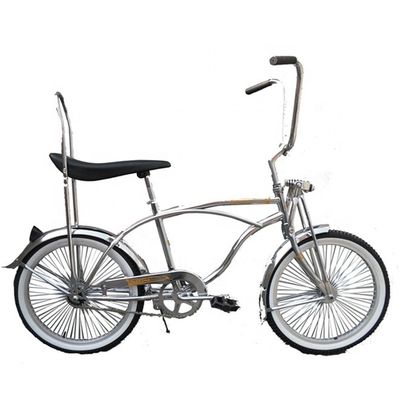Stahlrahmen 20 Zoll Strandkreuzfahrer CE Einzelgeschwindigkeits-Coaster Bremse Lowrider Fahrrad 15KG