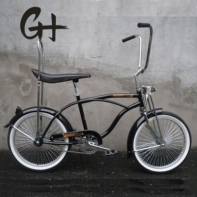 Stahlrahmen 20 Zoll Strandkreuzfahrer CE Einzelgeschwindigkeits-Coaster Bremse Lowrider Fahrrad 15KG