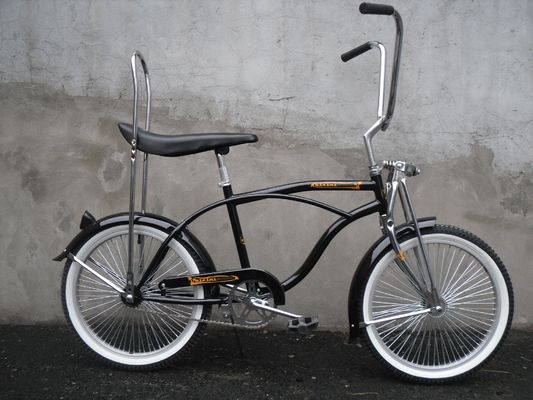 Stahlrahmen 20 Zoll Strandkreuzfahrer CE Einzelgeschwindigkeits-Coaster Bremse Lowrider Fahrrad 15KG