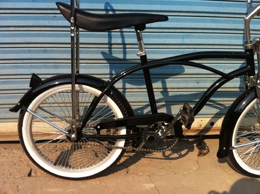 Stahlrahmen 20 Zoll Strandkreuzfahrer CE Einzelgeschwindigkeits-Coaster Bremse Lowrider Fahrrad 15KG