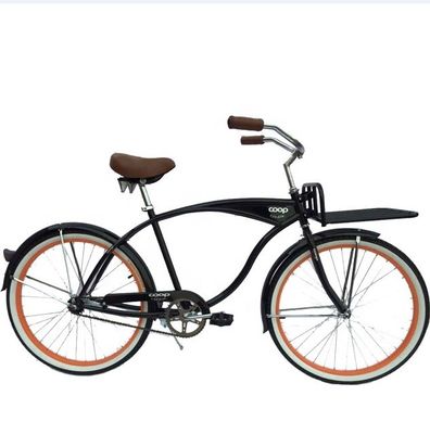 26 &quot;Radgröße Erwachsener Beach Cruiser Fahrrad in grüner Farbe mit Heckpedal Bremse Heißes Element