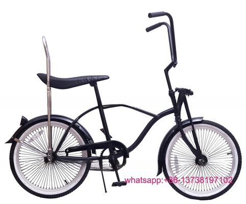 Stahlgabel 20 Zoll Erwachsene Schwarze Farbe Kinder Sportartikel Kinder Strandkreuzfahrer Lowrider Bike