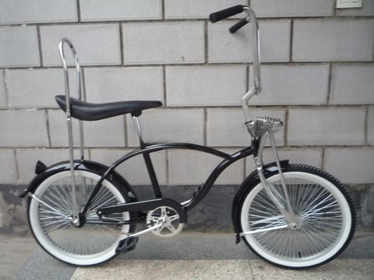 Stahlgabel 20 Zoll Erwachsene Schwarze Farbe Kinder Sportartikel Kinder Strandkreuzfahrer Lowrider Bike