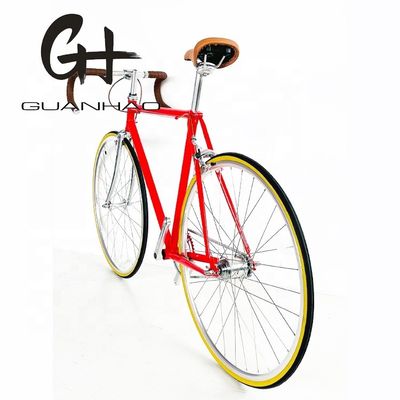 Cr-Mo Stahlrahmen Fixie Fahrrad mit klassischem Lugged Frame und 11KG Leichtbau