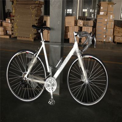 Aluminiumrahmen Festrahmen Fitness Rennrad für Männer Straßenrad 700c OEM Anpassung