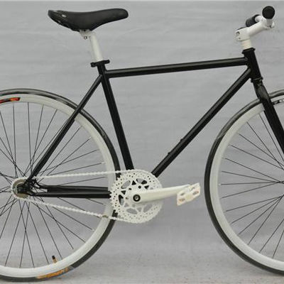Stahlgabel GHBIKE 700c Fixie Bike Fixed Gear Bike mit KMC Kette und schönes Design