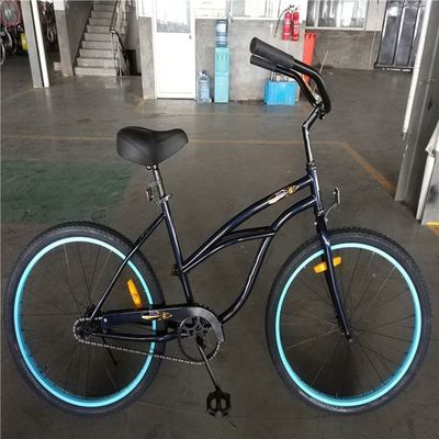 26 Zoll Custom Stretch Single Speed Fußbremse Beach Cruiser Bike mit gewöhnlichem Pedal