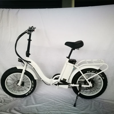 Hochgeschwindigkeit 48V 1000W Fettreifen 4.0 Schneereifen Elektro Klapprad mit Shimano 7 Geschwindigkeiten