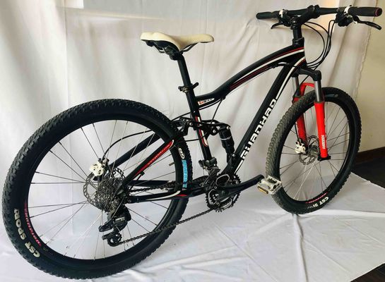 7005 Aluminiumrahmen 24S Shimano Altus 3x8 Geschwindigkeiten Vollfederung Mountainbike 17KG