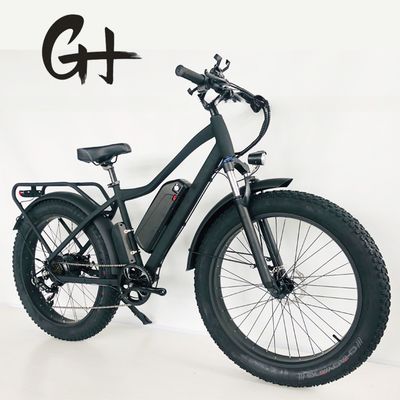 Scheibenbremse 750W 48V Lithiumbatterie Erwachsene E-Bike Fettreifen Elektrofahrrad 26 Zoll mit maximaler Geschwindigkeit von 30-50Km/h