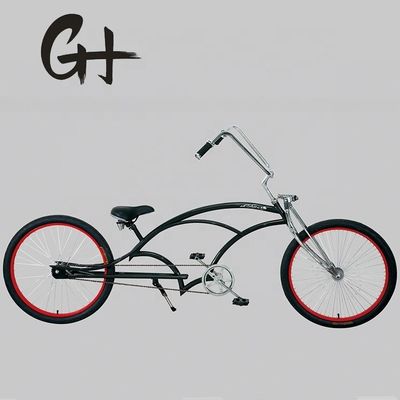 26 Zoll Chopper Style Beach Cruiser Fahrrad mit Stahlgabeln und 150 kg Ladekapazität