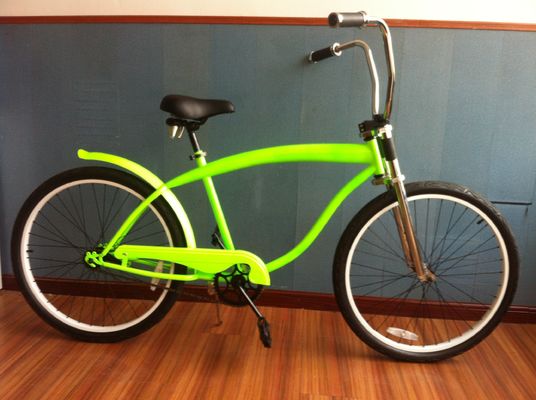 170 mm Kurbel Komfortable Sattel 26 Zoll Einzelschnellbahnbremse Männer Beach Cruiser Bike