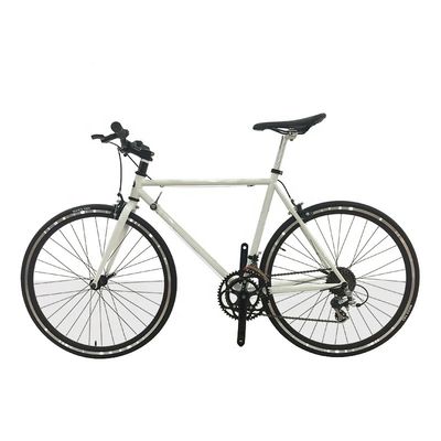 Aluminium-Ständer ohne Faden 700C Hi-Ten Stahlrahmen Sunrace 14S Geschwindigkeiten Erwachsener Road Bike
