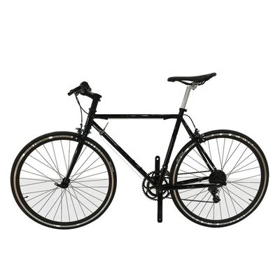 Aluminium-Ständer ohne Faden 700C Hi-Ten Stahlrahmen Sunrace 14S Geschwindigkeiten Erwachsener Road Bike