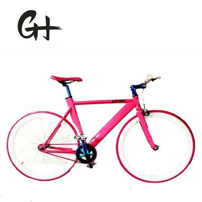 Taiwan Aluminium CE Einzelgeschwindigkeitsverfolgung Fixed Gear Fixie Bike 58CM für den US-Markt