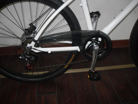 OEM Farbfarbe 26 Zoll 3,0 Reifen Aluminiumrahmen Beach Cruiser Fahrrad 7 Geschwindigkeit Shimano