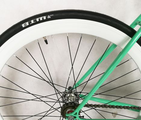 Amerikanisches Farbiges Festgetriebe Einzelgeschwindigkeitsrad mit Klapperbremse 700C OEM CE